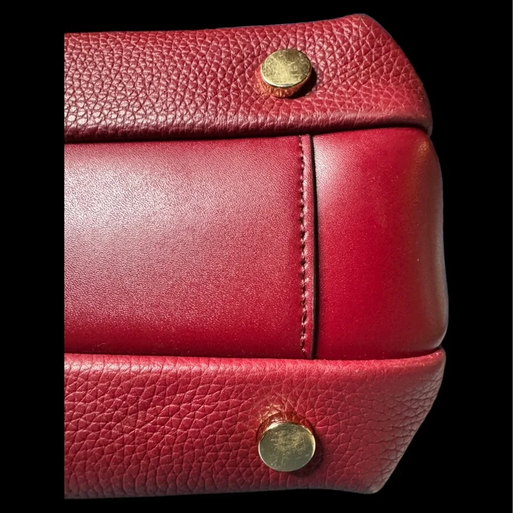 Michael Kors Cherry Red Satchel - Picture 9 of 16